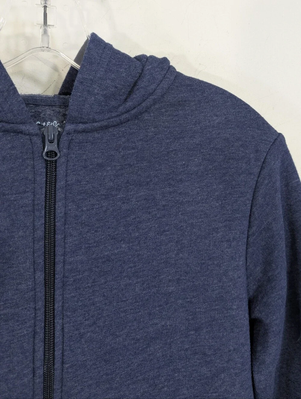 Cat & Jack Full Zip Hoodie / Light Jacket - Blue - Size Large 10/12 Boys Girls